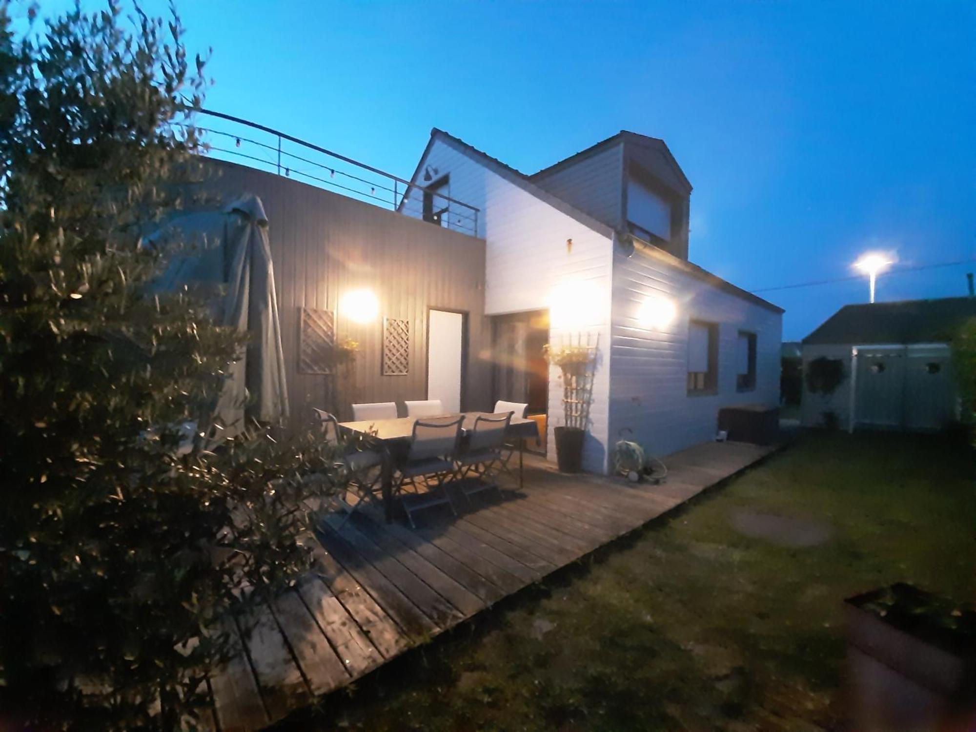 Maison Chaleureuse Bord De Mer Primelin Exterior photo